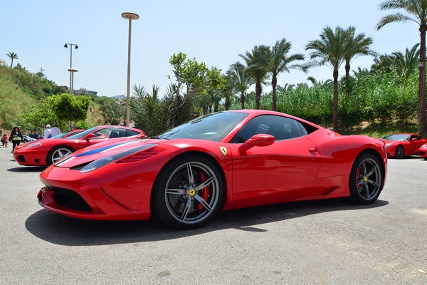 Ferrari Lebanon Gathering at Edde Sands
